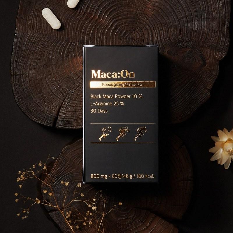 Born to Be Men Maca:On Ultra-High Content Black Maca & Arginine, 60 tablets, 2 units