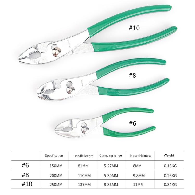 MultiFunctional Carp Pliers Household Automobile Repair Hand Tool 6/8/10Inch