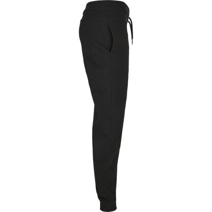 Pantalon de jogging - Urban Classics - Taille haute - Coton biologique - Noir - Femme XL