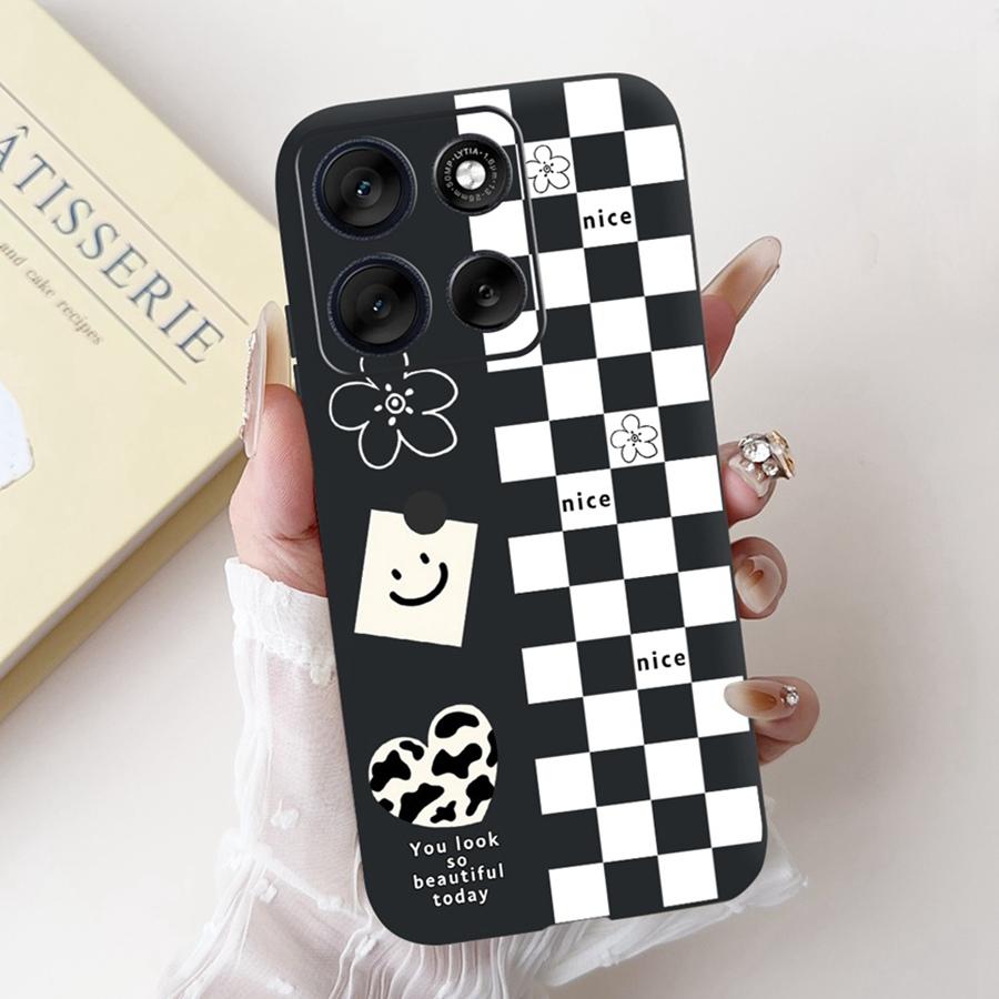 Чехол для Motorola Moto G56 G86 5G Цветок авокадо Мягкий силикон Funda для MotoG56 G 86 Ударопрочный Capa для Motog86 G 56