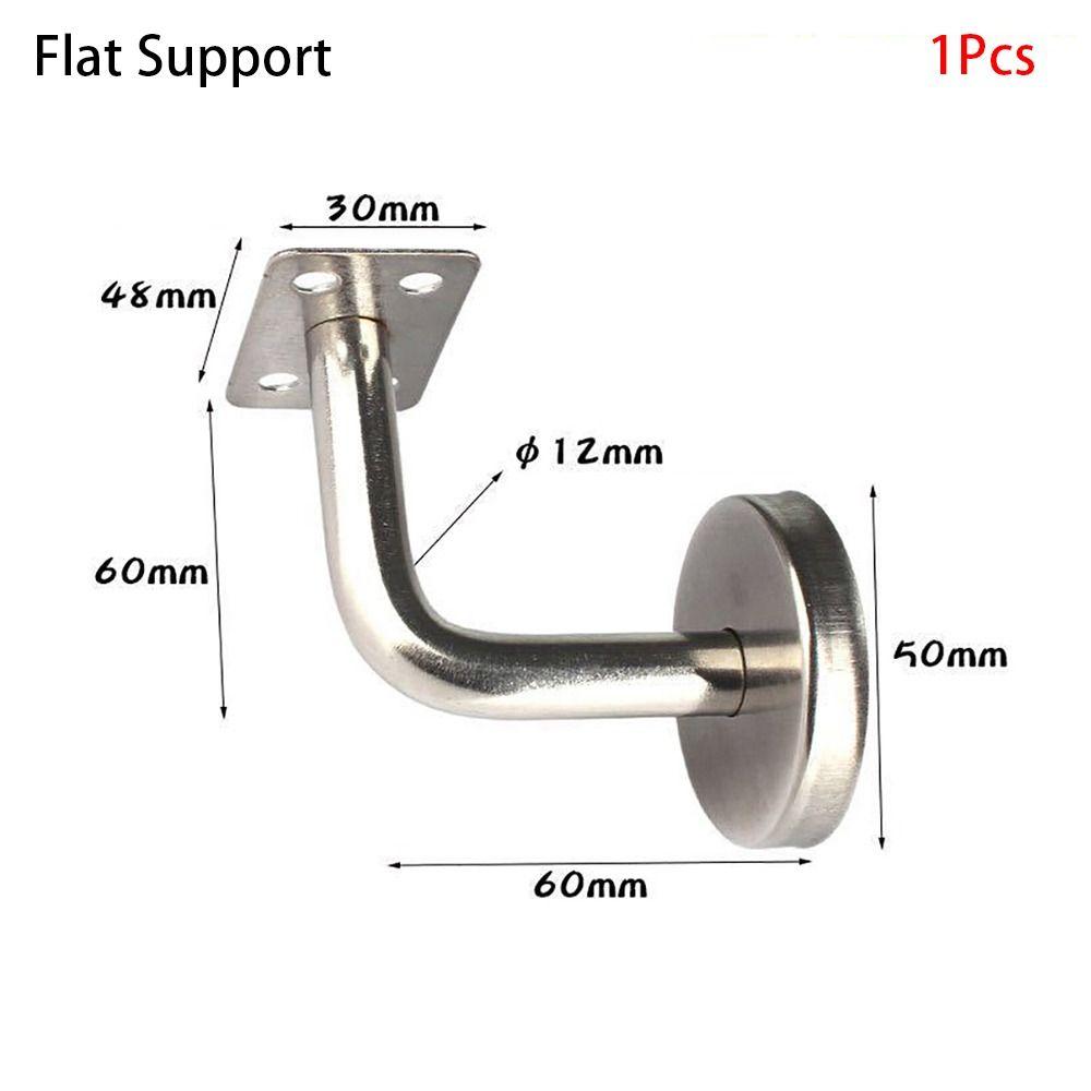 1Pcs Stainless Steel Handrail Bracket Wall Support Balustrade Bracket For Hospitald Office Home