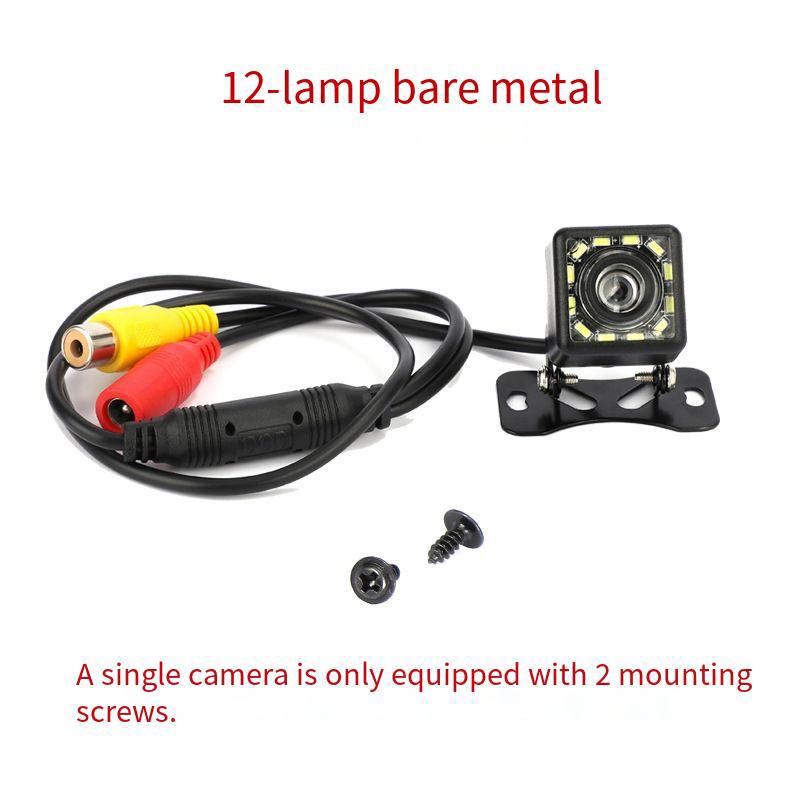 Car Rear View Camera Ip68 Waterproof Ccd4 Led Auto Backup Monitor 170 Degree Hd Image Night Vision Reversing Parking Camera