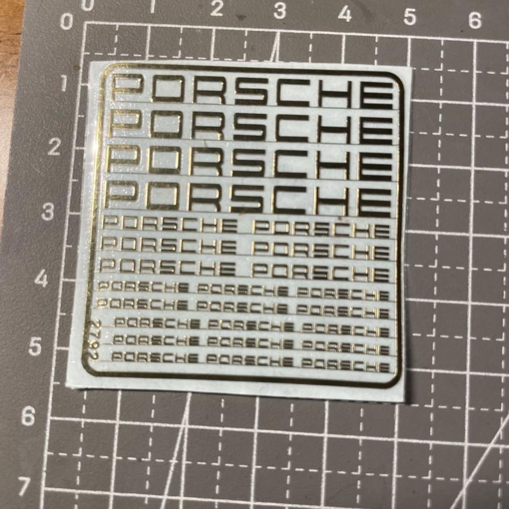 hbcr1 Metal Decal For Porsche Model Sticker DIY Decorate Sticker Motorcycle Car Laptop Bike Case Decal For Porsche Macan Cayenne Macan