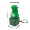 Прочный АБС Брелок Ящерица С Перезаряжаемым Светодиодом И Звуковыми Эффектами Аксессуары Для Ночного Кемпинга Для Детей И Кемпинга