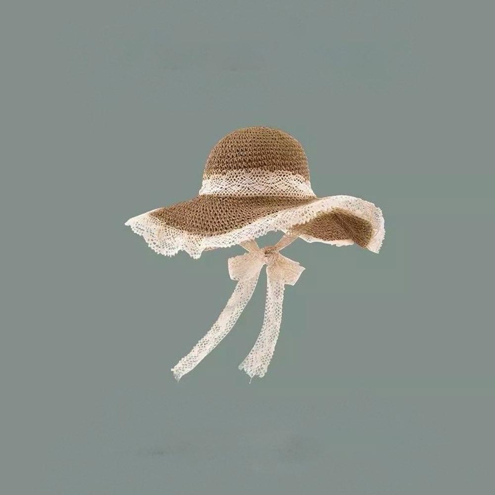 Beach Straw Hat UV Protection Fisherman Cap New Beach Hats