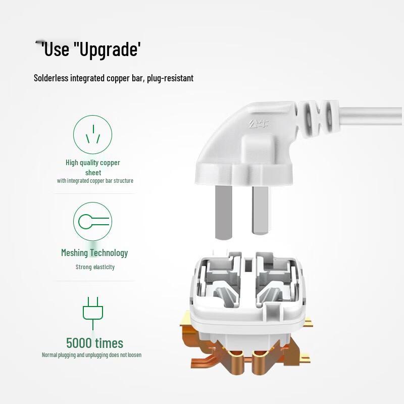 BULL B5 Series Power Strip CN plug (adapter included)