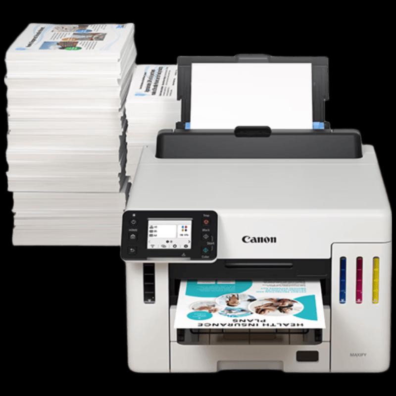 Canon Принтер GX5580 с чернильным баком высокой емкости, штепсель CN (адаптер в комплекте)