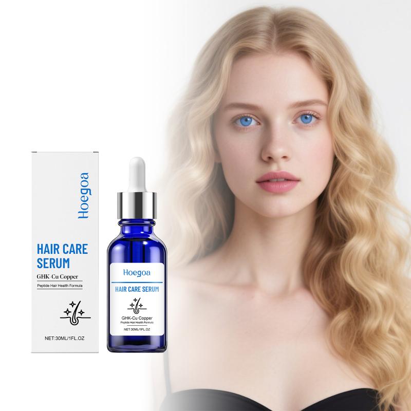 Copper Peptide Hair Serum For Daily Care Scalp Moisturizing Soft Hair And Root Repair Suitable For All Hair Types