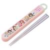 Chopsticks 16.5cm Chopstick Box Set Disney Princess Children's Girls Antibacterial Made In Japan ABS2AMAG-A