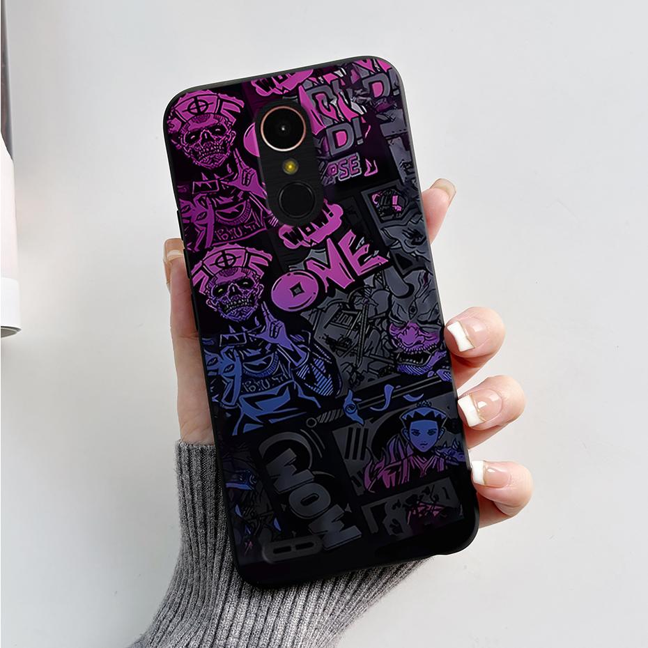 Case For LG K10 2017 X400 M250N /K20 Plus 5.3" Stylish Pattern Silicone Soft Phone Back Cover For LG K10 2017 Cases Bumper Coque