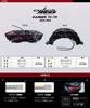 Kaedear CyberLED Задний фонарь для NMAX 155 Последовательный бегущий поворотник KDR-NMAX-RL1 Тонированный задний фонарь Модель 2021 2022 2023