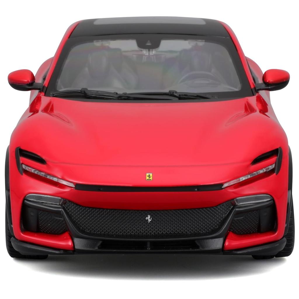 Bburago Масштаб Ferrari Purosangue 2023 Красный Литая модель Готовая 1/25 / Автомобиль, Продукт, 18-26030