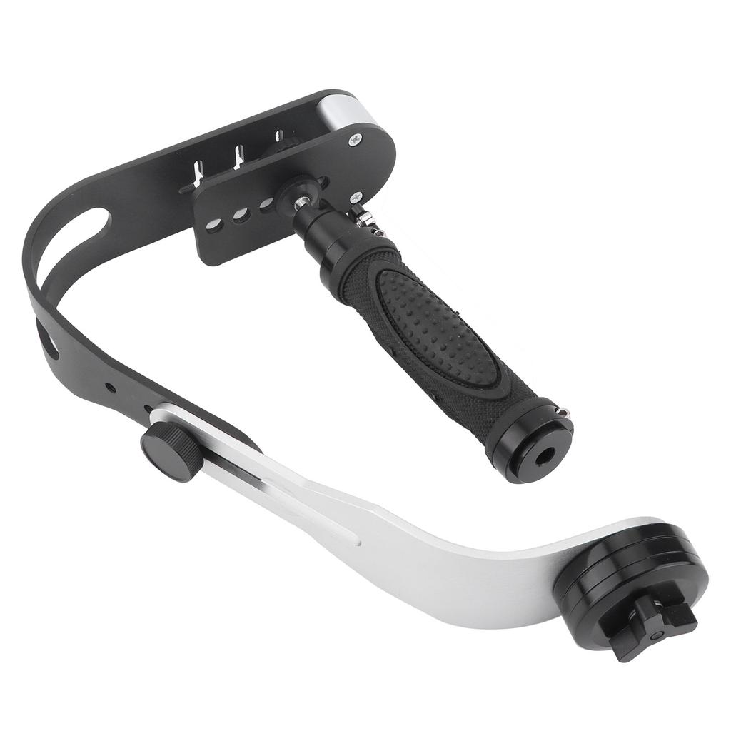 Handheld Video DSLR Camera Stabilizer Aluminum Alloy Bow Shape Stabilizer with Handle