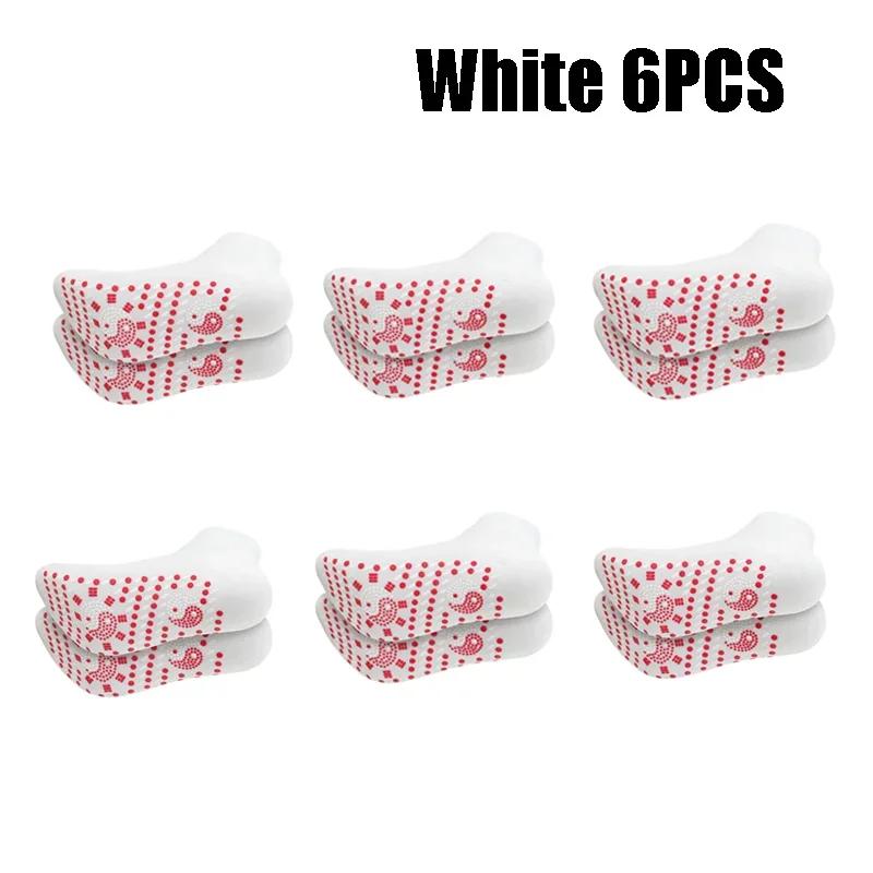 1/5 пары турмалиновых самонагревающихся носков, зимние теплые термотермальные носки для здоровья, короткие носки для похудения, магнитотерапевтические носки