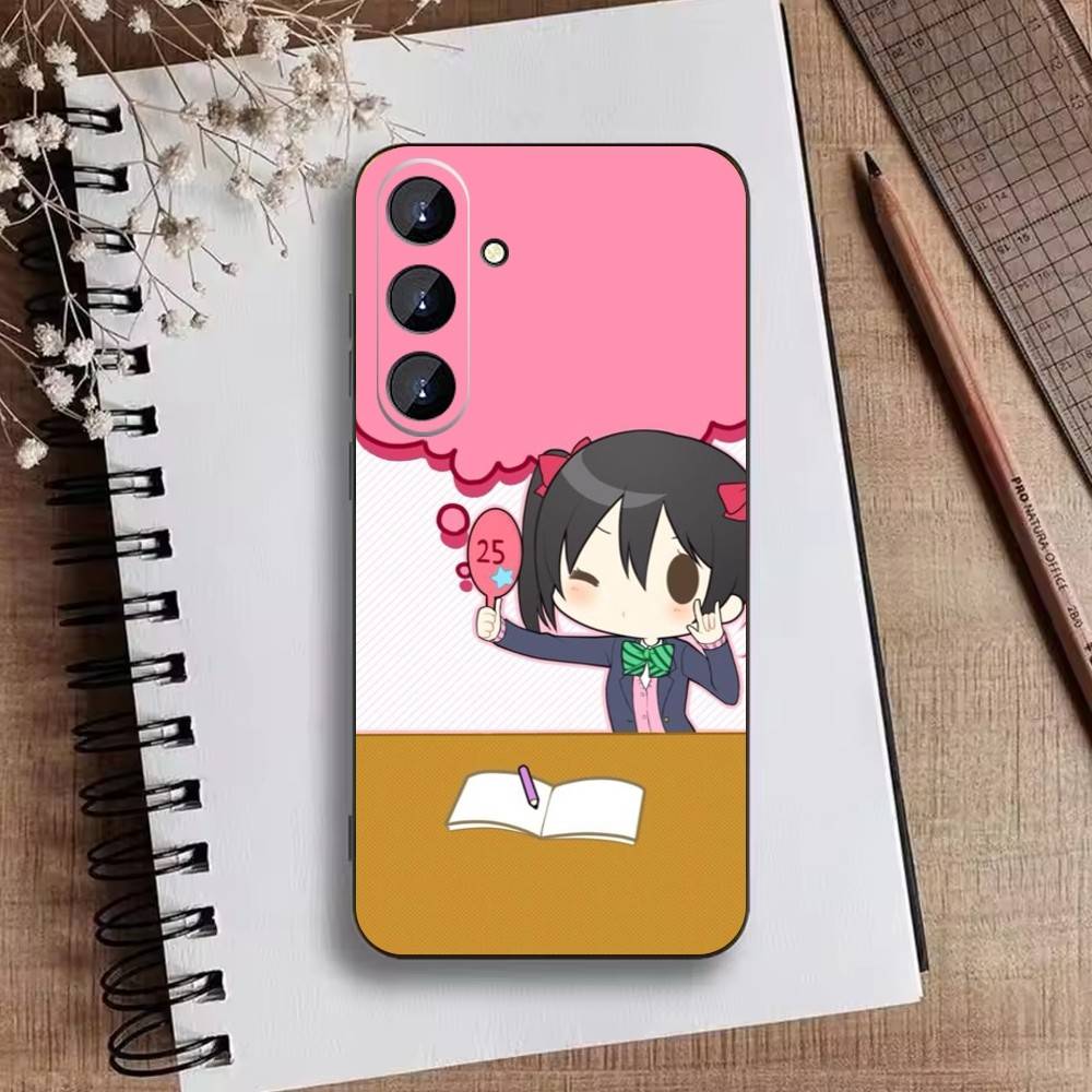 Love Live-Yazawa Nico Чехол для телефона Samsung Galaxy A73,A21s,A22,A31,A52,A53,A71,A41 Мягкий черный корпус