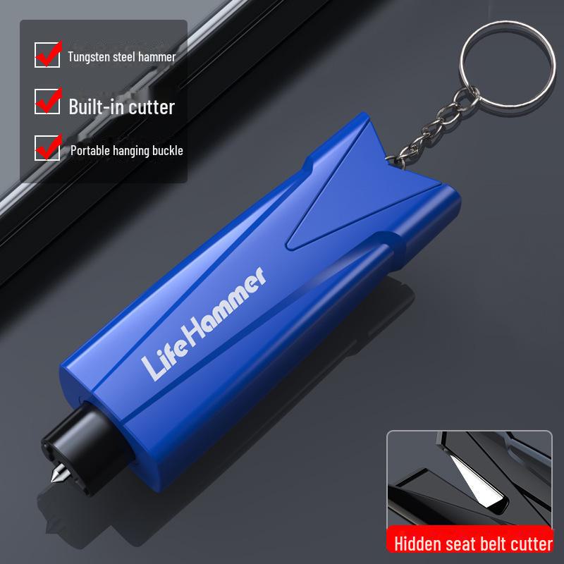 Аварийный молоток для разбивания окон автомобиля: Многофункциональный инструмент для стеклянной эвакуации
