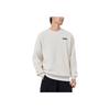Puma Ess Crew Sweat Fl Casual Pullover Round Neck Letter Print Long Sleeve Sweatshirt Men Tops Snow-White 847460-87