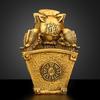 Chinese Style Fengshui Zhaocai Crafts Ornaments Copper Wealth Comes From All Directions Decoration Home Office  Creative Decor