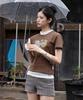 RuNaKi'Hu' Wxt073 Hoshiuta T-Shirt (Brown)