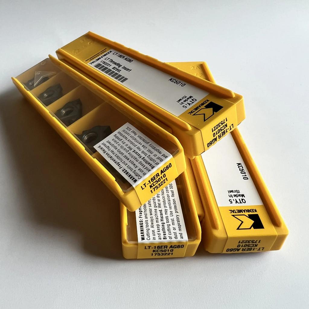 Оригинал / LT-16ERAG60 KC5025  /  Промышленные сменные твердосплавные пластины 10 шт.