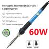 110V 220V 60W US/EUPlug Electric Soldering Iron 908 Adjustable Temperature Solder Iron With Quality Soldering Iron Stand