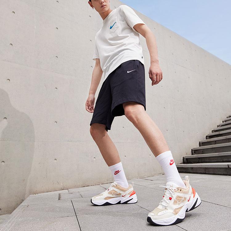 Nike Быстросохнущая футболка для скейтбординга с короткими рукавами, мужские топы, парусино-белая DB5265-133