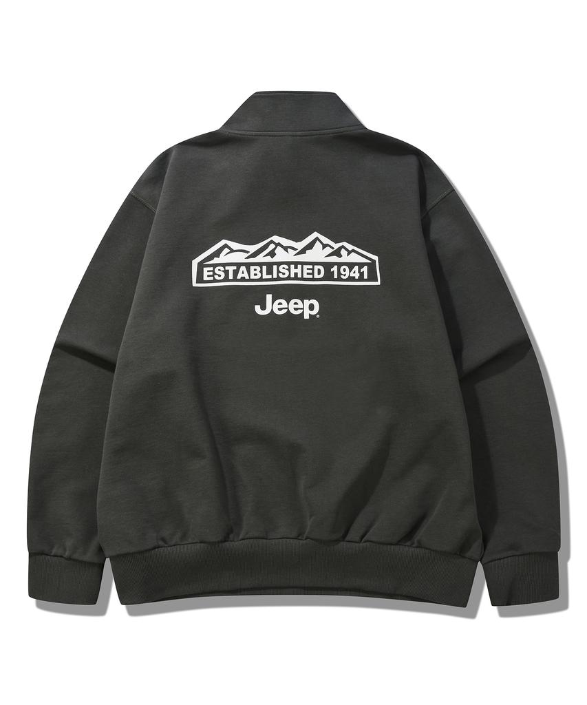 JEEP [360G] Толстовка с полумолнией и логотипом M (Jq5Tsu838Kh)
