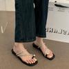 French Sandals, Premium One-word Sandals, Women's Summer Wear In 2025, with Skirts, Exquisite and Lightweight Roman Shoes