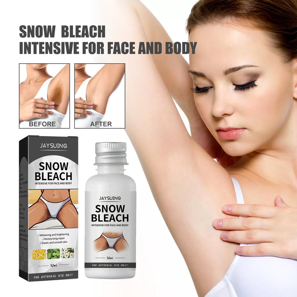 Whitening Cream for Intimate Area Dark Skin Underarm Neck Inner Elbow Melanin Remove Armpit Knees Black Spots Bleach
