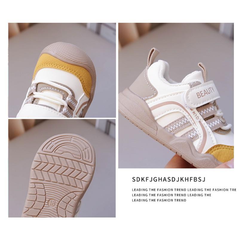 Youth style shoes Toddler Soft Sole Walking Shoes With Striped Design Anti-Slip Non-Slip Boys Girls