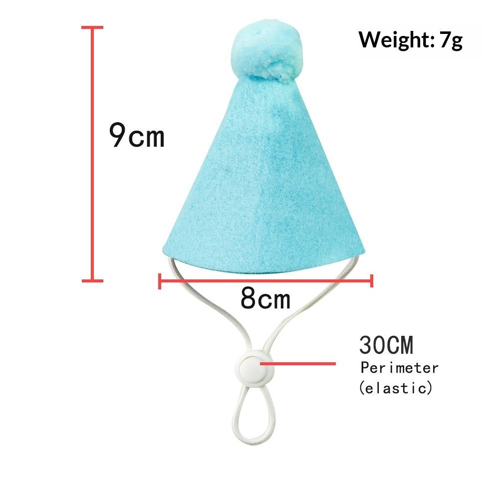 Pet Party Birthday Dress Up Saliva Scarf Bib Scarf Dog Cat Hat Accessories Supplies
