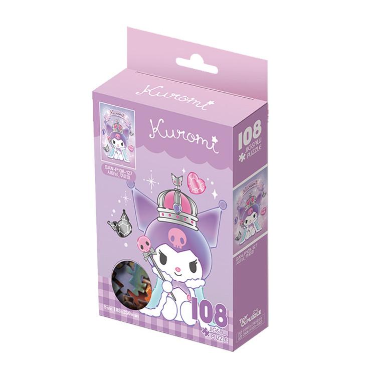 Пазл из 108 элементов - Sanrio Shining Kuromi, популярная корейская головоломка