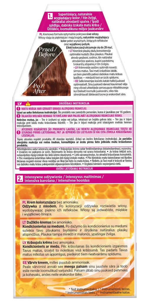 'Oréal Paris Casting Creme Gloss Semi-Permanent Hair Dye, No. 554