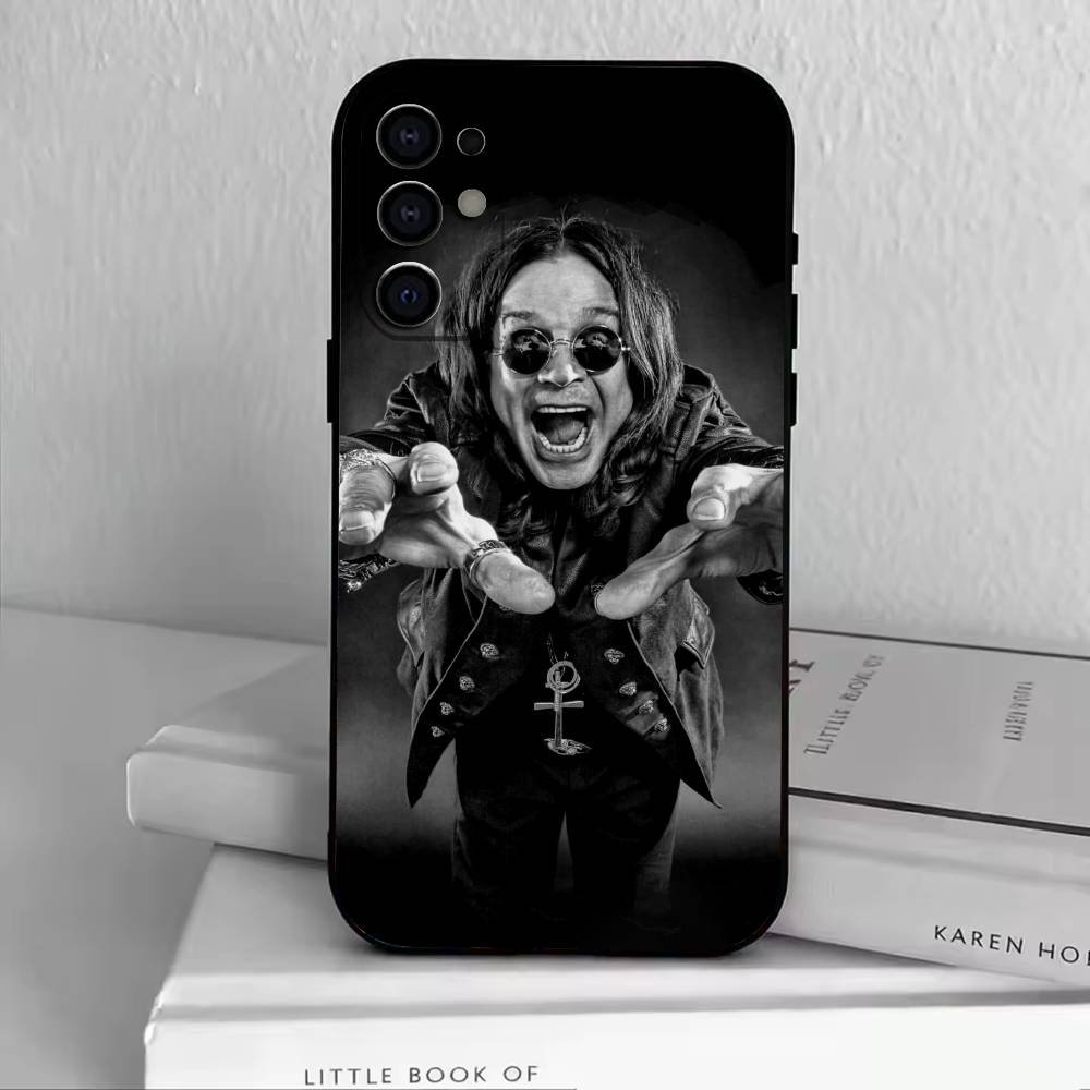 Чехол для телефона с изображением рок-певца Оззи Осборна для Samsung S25, S24, S21, S22, S23, S30, Ultra, S20, Plus, Fe, Мягкий силиконовый черный чехол