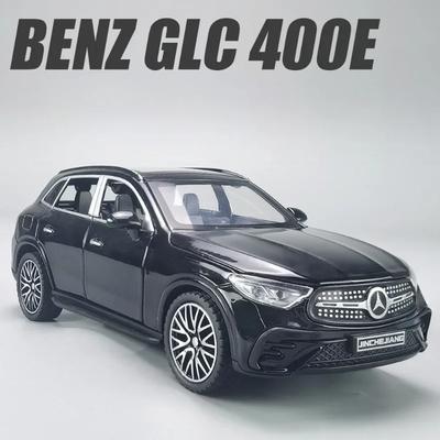 1:32 Модель автомобиля Mercedes-Benz GLC-400E из сплава со звуком и светом Металлическая литая игрушка Транспортное средство Игрушка для мальчика Подарок Коллекция Декор для дома