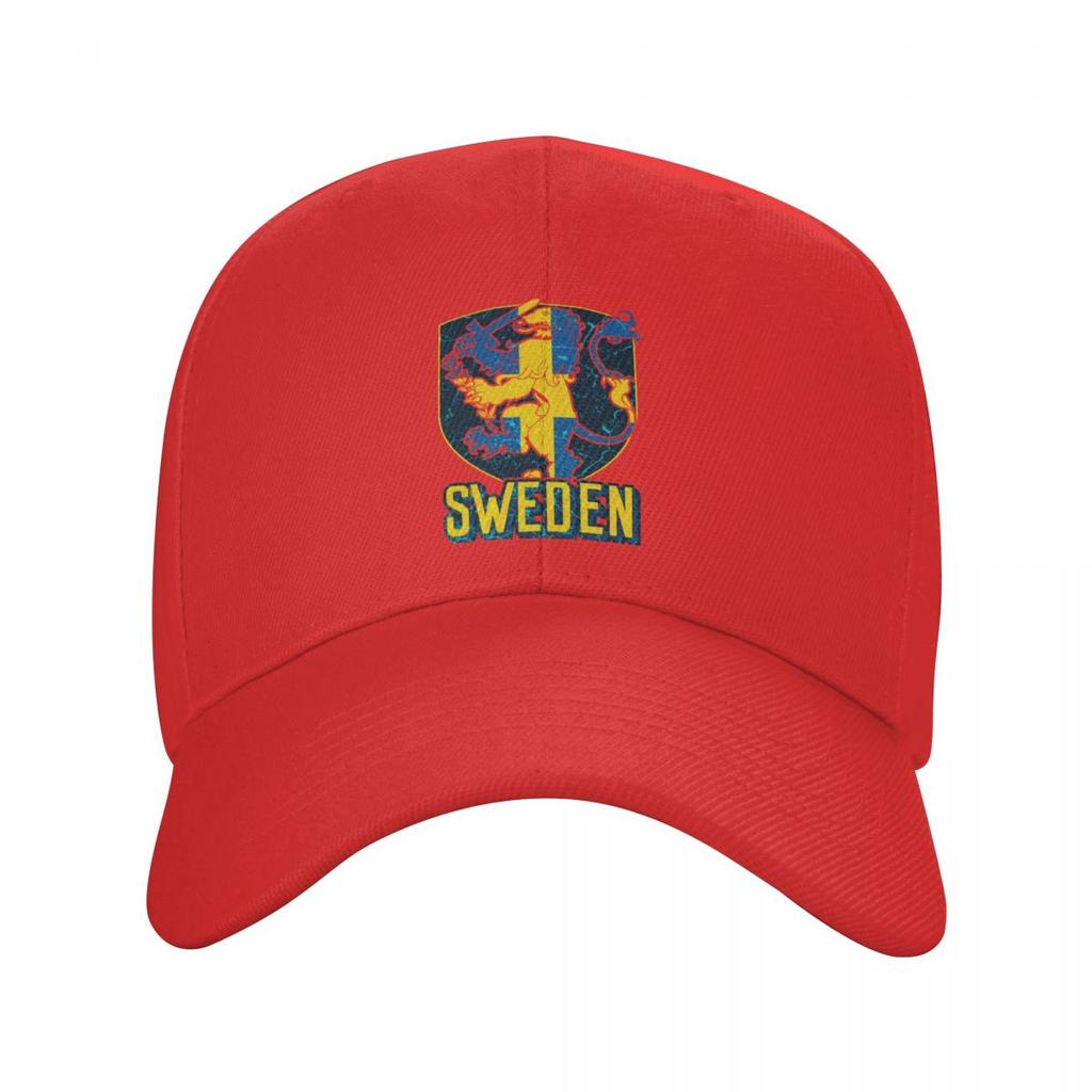 Personalized Coat Of Arms Sweden Baseball Cap Women Unisex Adjustable Swedes Flag Proud Dad Hat Outdoor
