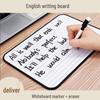 Двусторонняя магнитная стираемая доска: Четыре строки, три ячейки для детского пиньиня и английского граффити