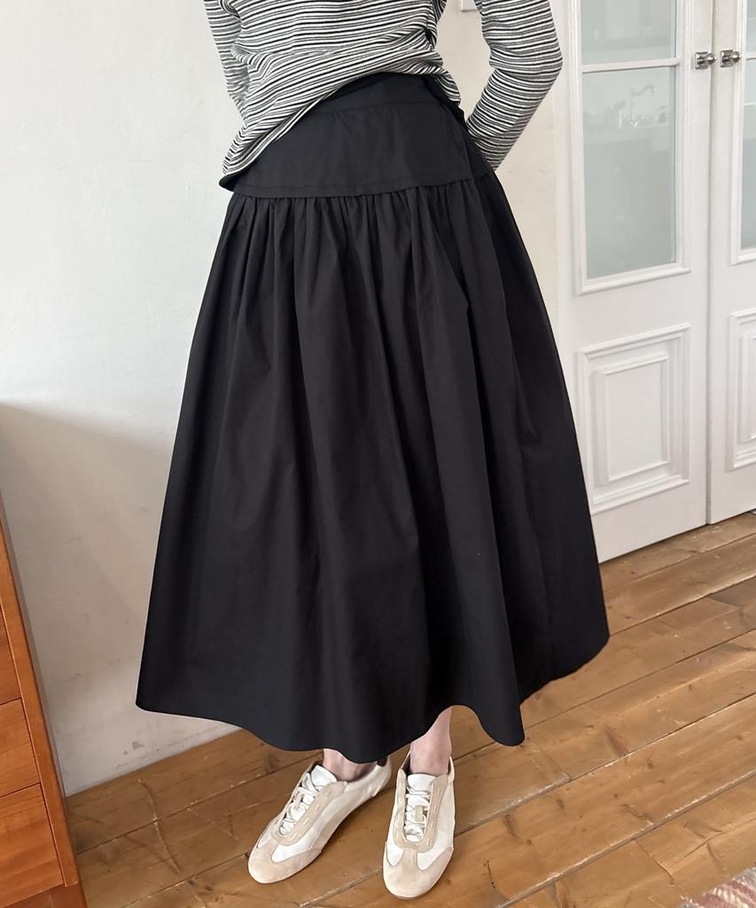 Delaidy Wish Shrring Skirt (Black)