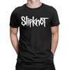 Мужская футболка Slipknot из чистого хлопка с принтом логотипа, новинка