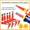 22Pcs Caulking Nozzle Set Sealing Nozzle for Sealant Application on Multiple Surfaces