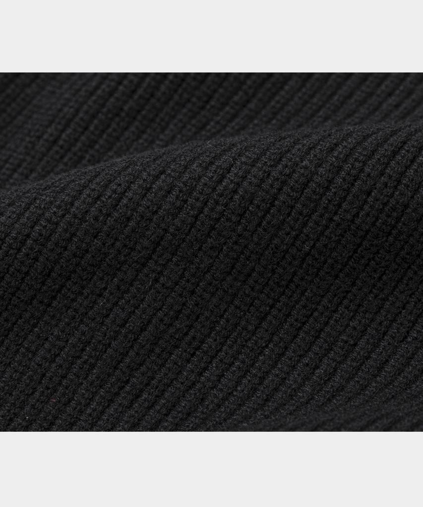 LETTERCOMO Essential Hazzi Round Knit Black