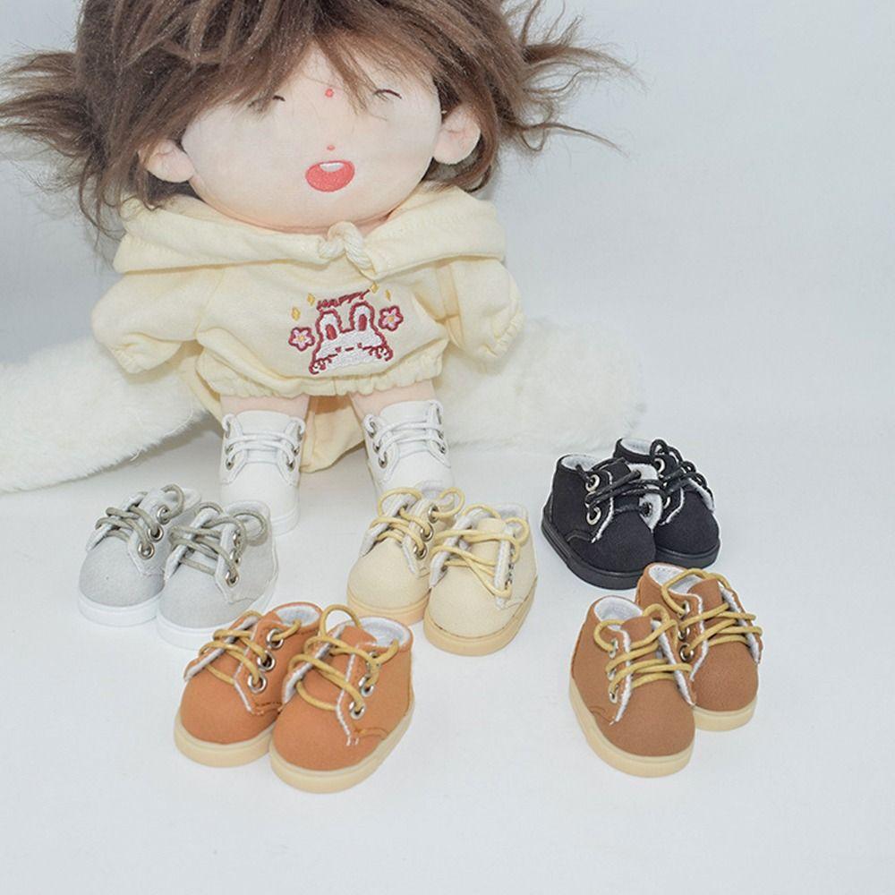 Casual Accessories 1/6 Bjd Doll Shoes Low Bond Leather Shoes 30cm Articulated Doll 15cm Cotton Doll