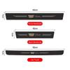 Leather Car Threshold Stickers Door Sill Protector Decals for Cadillac ATS BLS CT4 CT5 CTS EXT SLR XLR XT5 Escalade Deville DTS