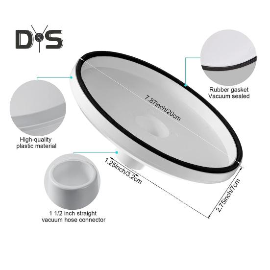 Аксессуары для пылесоса для бассейна Pentair-513330 Hayward-SP1091WM 7-29/32" Диаметр 1 1/2" Адаптер Аксессуары для инструмента для чистки