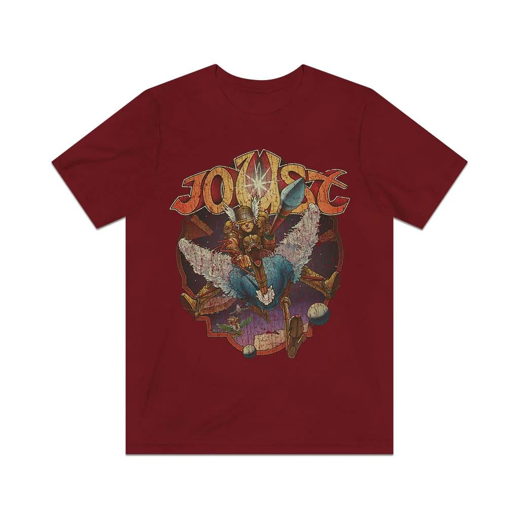 Joust Attack 1982 Vintage Men's T shirt