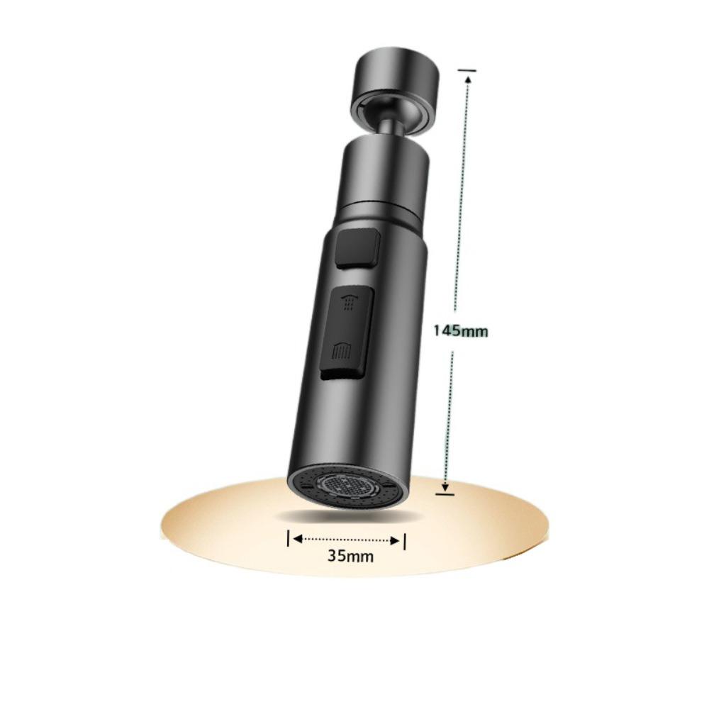 Герметичная головка кухонного смесителя 3 режима Излив фильтра для крана Высококачественный вращающийся аэратор для смесителя