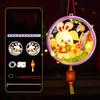 Rabbit Children DIY Lantern Material Kit Paper Ancient Style Handheld Lantern  Decoration
