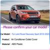 Крышка воздухозаборника для Land Rover Discovery Sport L550 2015~2024 Под задними сиденьями Вентиляция Кондиционера Аксессуары для интерьера