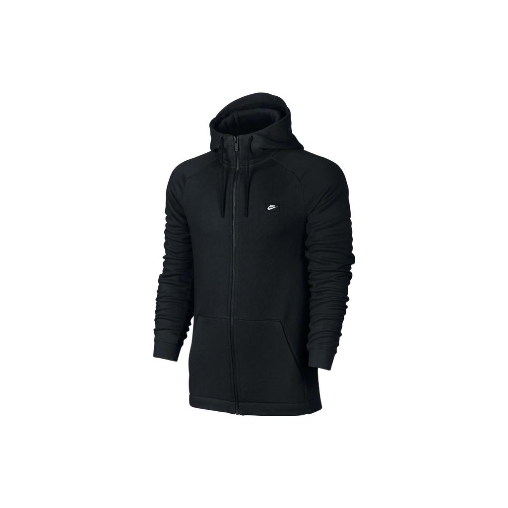 Nike Спортивная куртка с капюшоном и нашивкой с логотипом Мужская верхняя одежда Черный 835858-010