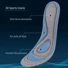 999 4D Memory Foam Orthopedic Insoles For Shoes Nano Antibacterial Deodorization Sweat Absorption Insert Sport Shoes Running Pads